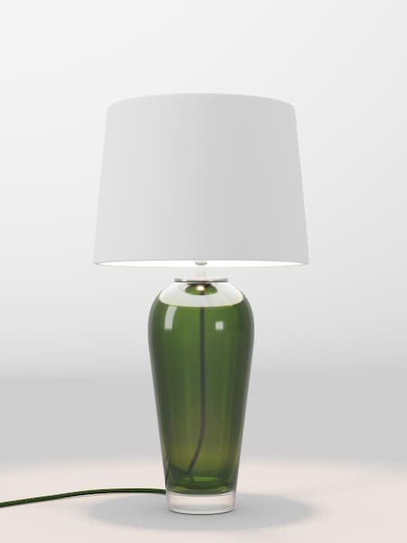 Ivory White Plain Lamp Shade (F01978_F68872) | £75