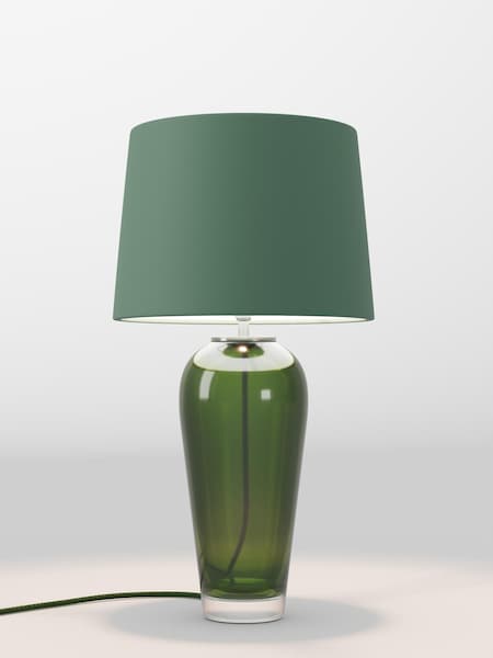 Green Plain Lamp Shade (F01978_F68880) | £75