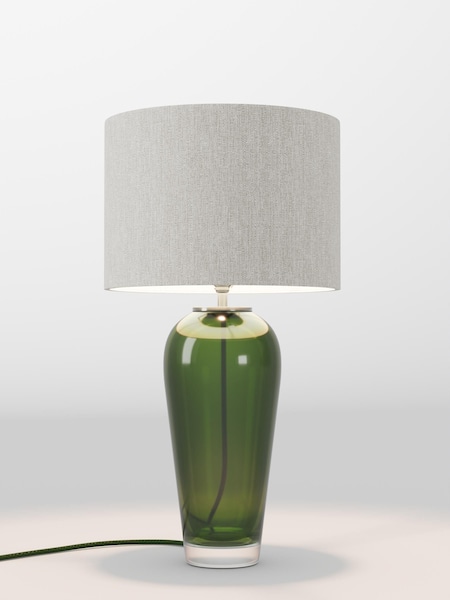 Natural Tweedy Lamp Shade (F01978_F68884) | £75