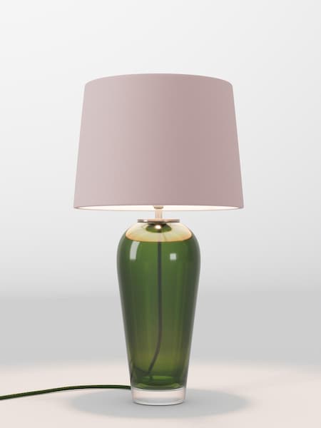 Pink Velvet Lamp Shade (F01978_F68894) | £75