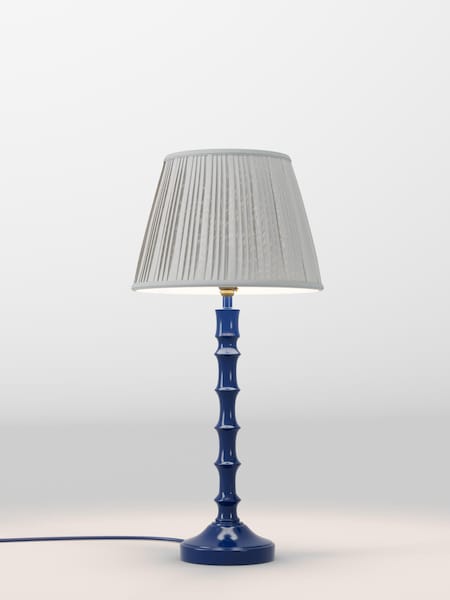 Silver Grey Pleated Lamp Shade (F01979_AR8409) | £30