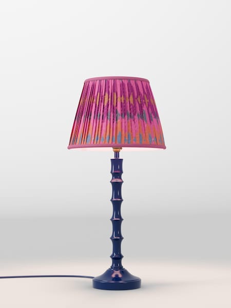 Pink Ikat Pleated Lamp Shade (F01979_AR8414) | £30