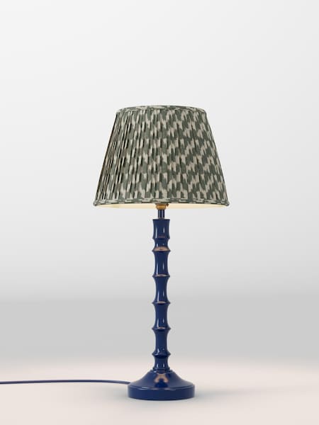 Green Mosaic Pleated Lamp Shade (F01979_AR8415) | £30