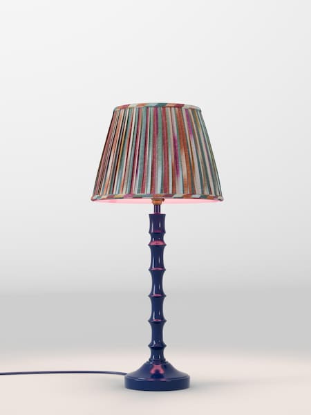 Red Stripes Pleated Lamp Shade (F01979_AR8421) | £30