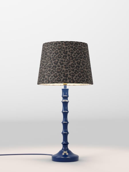 Leopard Print Velvet Lamp Shade (F01979_F20714) | £30