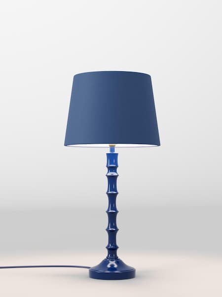 Navy Blue Plain Lamp Shade (F01979_F68868) | £30