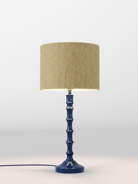 Ochre Yellow Tweedy Lamp Shade (F01979_F68885) | £30