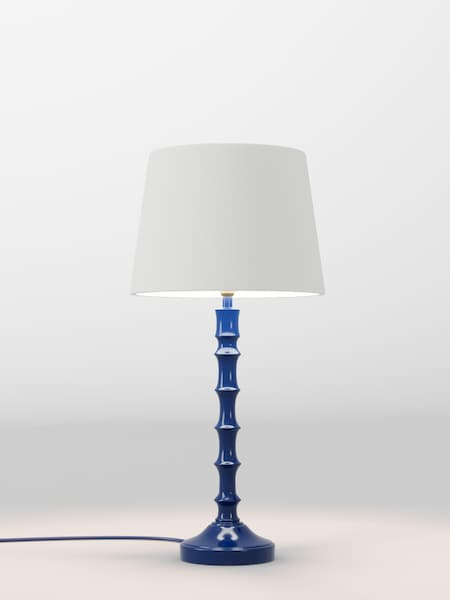 Mid Natural Velvet Lamp Shade (F01979_F68888) | £30