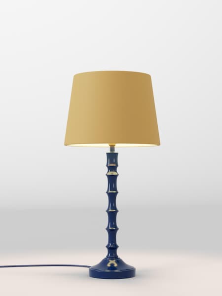 Ochre Yellow Velvet Lamp Shade (F01979_F68889) | £30