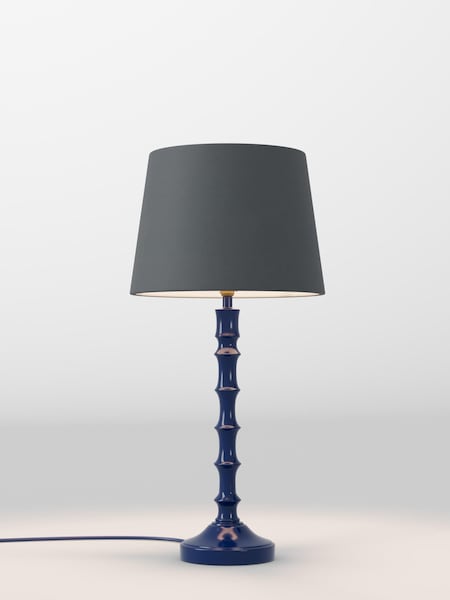 Charcoal Grey Velvet Lamp Shade (F01979_F68892) | £30