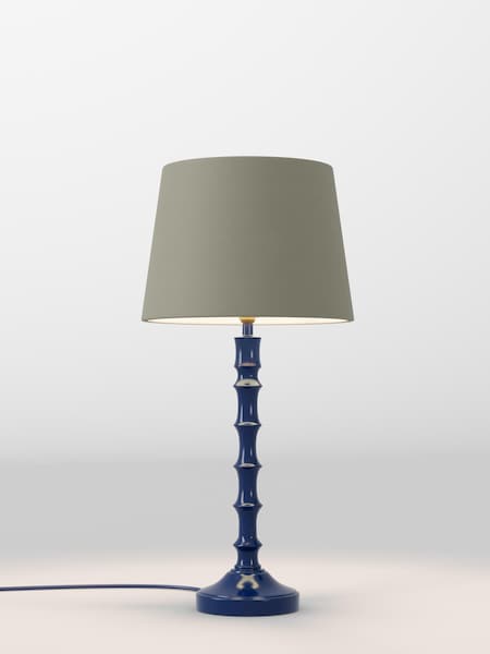 Moss Green Velvet Lamp Shade (F01979_F68895) | £30