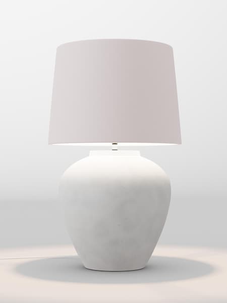 Pink Plain Lamp Shade (F01982_F68870) | £85