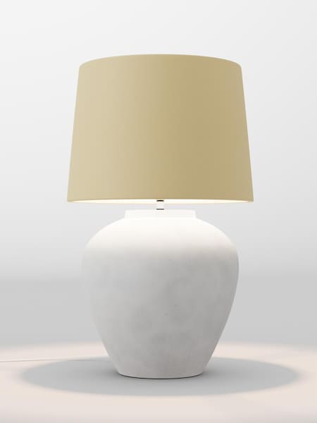 Natural Plain Lamp Shade (F01982_F68871) | £85
