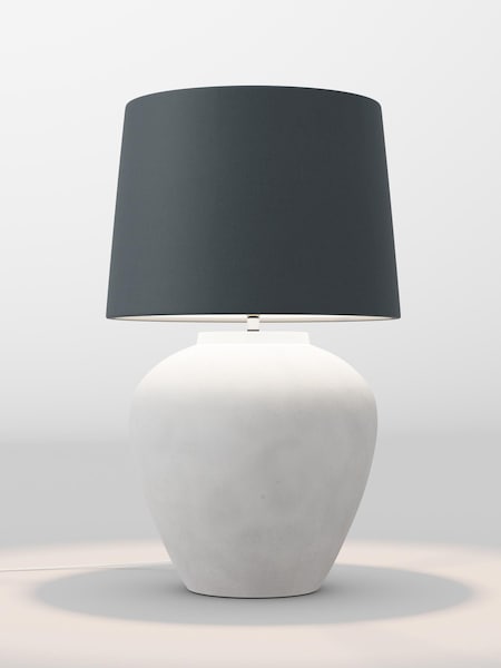 Charcoal Grey Plain Lamp Shade (F01982_F68873) | £85
