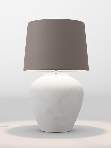 Mid Natural Plain Lamp Shade (F01982_F68875) | £85