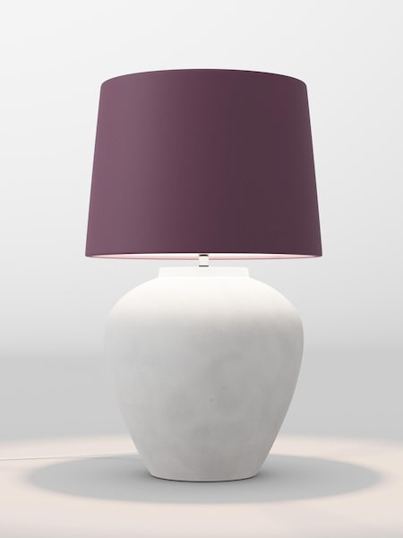 Plum Purple Plain Lamp Shade (F01982_F68878) | £85
