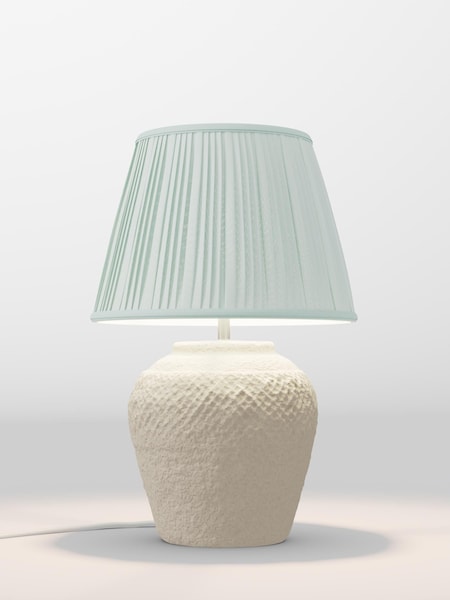 Green Pleated Lamp Shade (F20707_AR8408) | £65