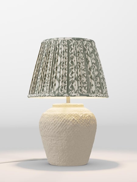 Green Geo Pleated Lamp Shade (F20707_AR8422) | £65