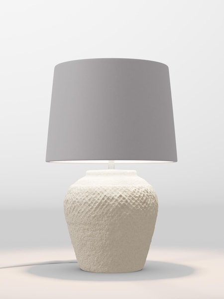 Grey Plain Lamp Shade (F20707_F68867) | £65