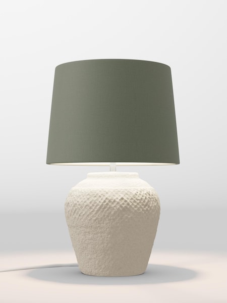 Moss Green Plain Lamp Shade (F20707_F68877) | £65