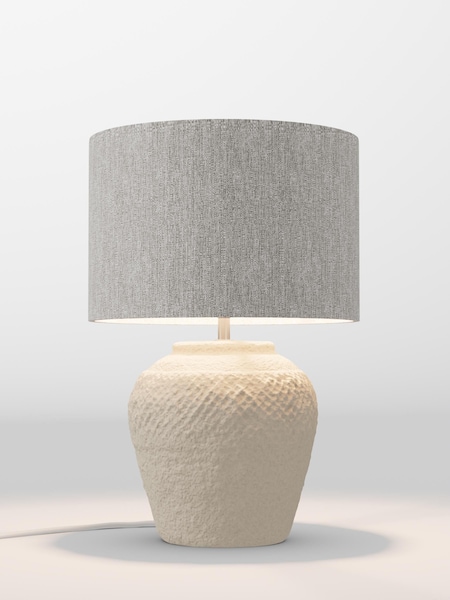 Mid Natural Tweedy Lamp Shade (F20707_F68882) | £65