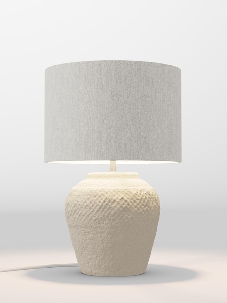 Natural Tweedy Lamp Shade (F20707_F68884) | £65
