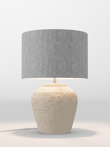 Grey Tweedy Lamp Shade (F20707_F68886) | £65