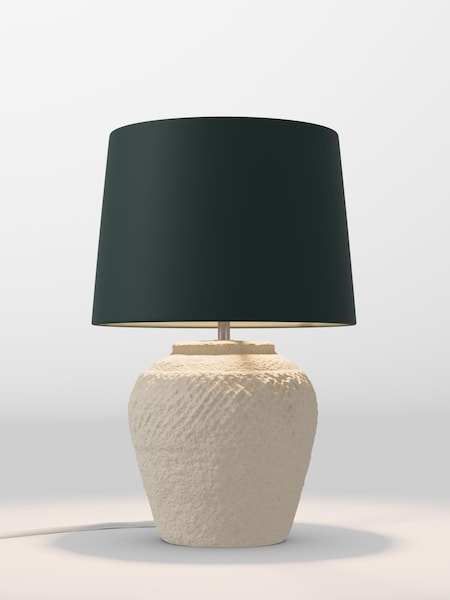Green Velvet Lamp Shade (F20707_F68890) | £65