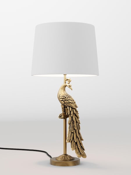 Ivory White Plain Lamp Shade (F20709_F68872) | £65