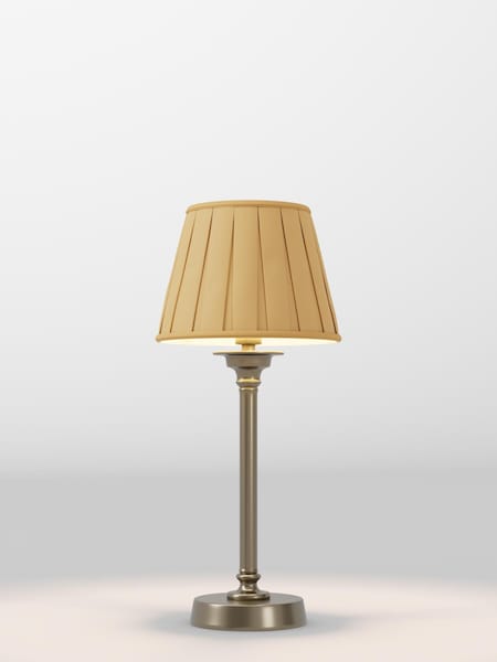 Ochre Yellow Box Pleated Lamp Shade (F80306_F48626) | £32 - £38
