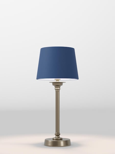 Navy Blue Plain Lamp Shade (F80306_F68868) | £32 - £38