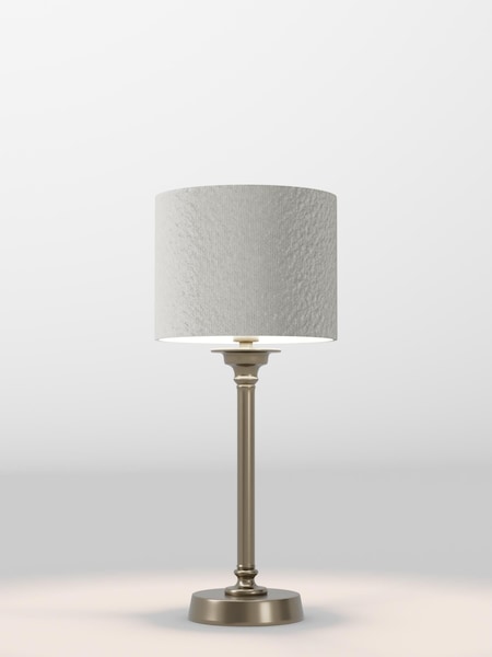 Natural Boucle Lamp Shade (F80306_F68881) | £32 - £38