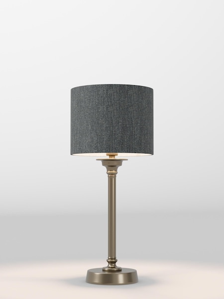 Charcoal Grey Tweedy Lamp Shade (F80306_F68887) | £32 - £38