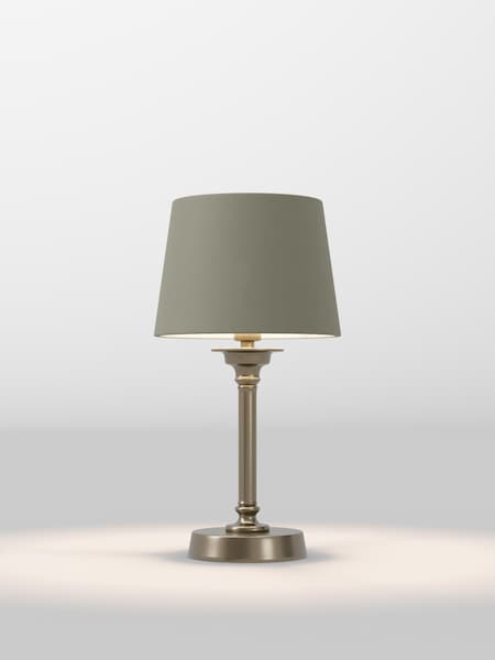 Moss Green Velvet Lamp Shade (F80306_F68895) | £32 - £38