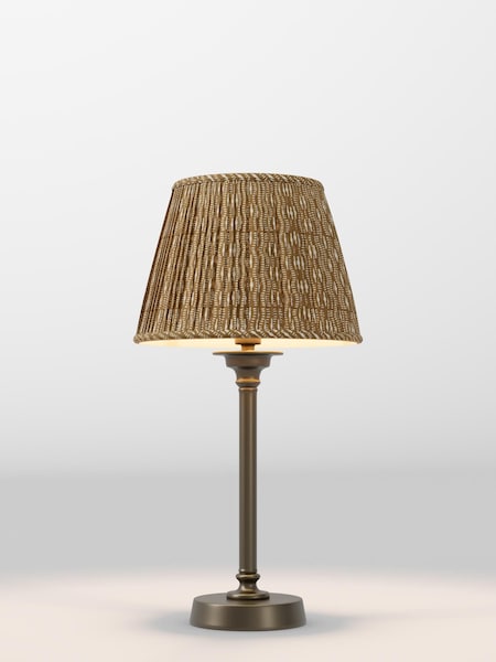 Honey Yellow Geo Pleated Lamp Shade (F80311_AR8413) | £32 - £38