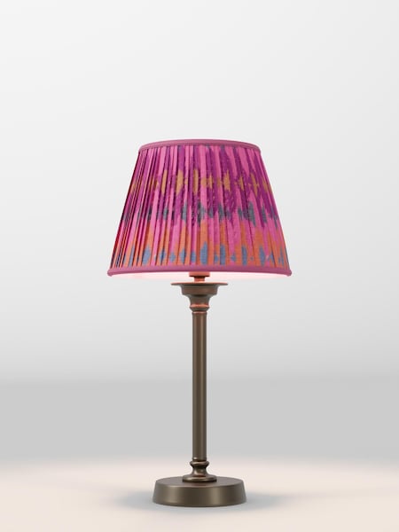 Pink Ikat Pleated Lamp Shade (F80311_AR8414) | £32 - £38