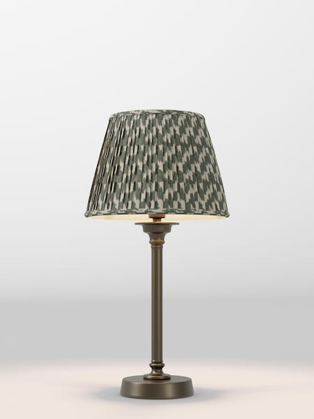 Green Mosaic Pleated Lamp Shade (F80311_AR8415) | £32 - £38