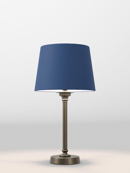 Navy Blue Plain Lamp Shade (F80311_F68868) | £32 - £38