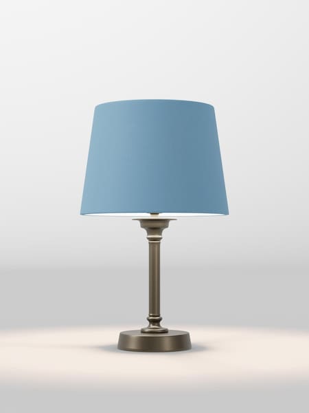 Blue Plain Lamp Shade (F80311_F68876) | £32 - £38