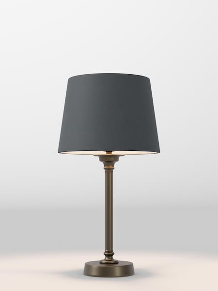 Charcoal Grey Velvet Lamp Shade (F80311_F68892) | £32 - £38