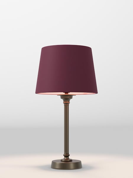 Cranberry Red Velvet Lamp Shade (F80311_F68893) | £32 - £38