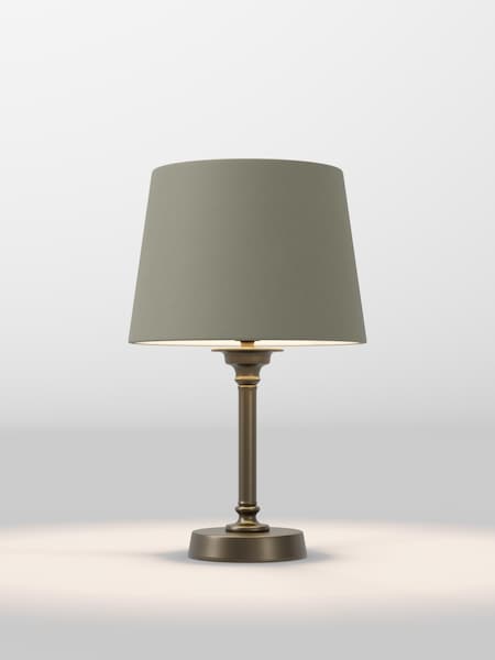 Moss Green Velvet Lamp Shade (F80311_F68895) | £32 - £38