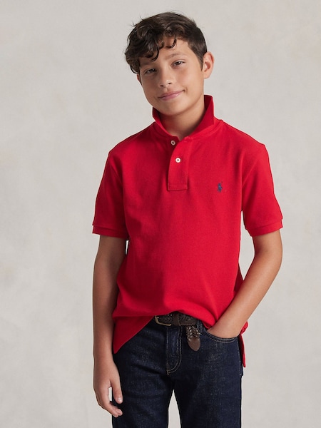 Red Boys Polo Shirt (143982) | £65 - £75