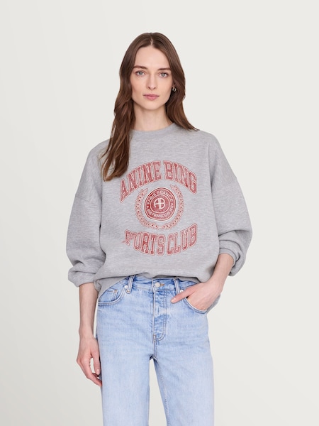 Grey - Miles Sweatshirt Collegiate