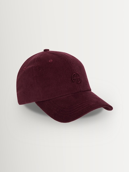 Red - Jeremy Baseball Cap Ab Corduroy