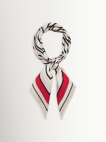Red - York Scarf In Tango