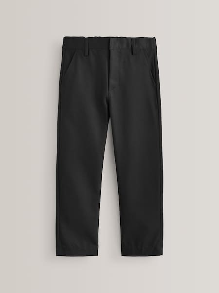 Black Plus Waist Regular Leg School Trousers (3-17yrs) (151690) | £8 - £16
