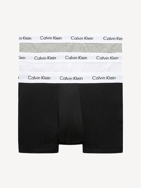 Black/Grey/White Classic Stretch Trunks Boxers 3 Pack (158782) | £42