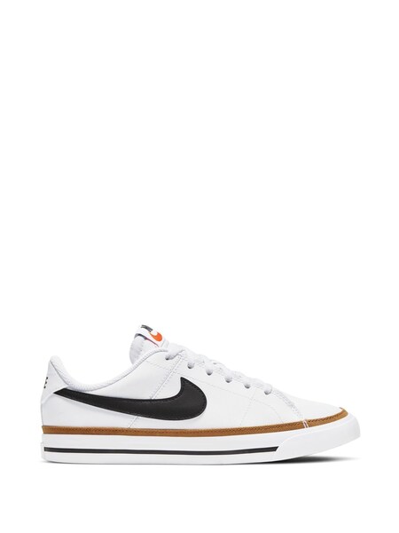 White/Black Court Legacy Trainers (257538) | £35