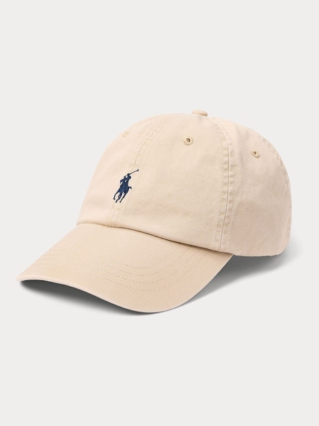 Beige Classic Sports 100% Cotton Cap (391515) | £55